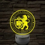 Büntetés-végrehajtás (BV) címeres embléma - 7 színű, színváltós LED lámpa