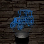 MTZ-80 traktor 3D led lámpa