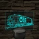OBB Vectron mozdony – 7 színű, színváltós LED lámpa