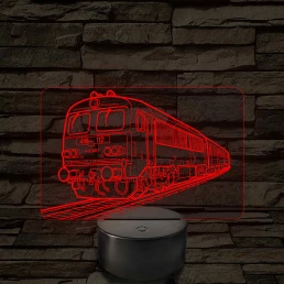 M41 „Csörgő” mozdony – 7 színű, színváltós LED lámpa