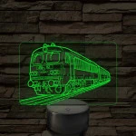 M41 „Csörgő” mozdony – 7 színű, színváltós LED lámpa