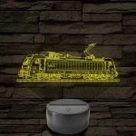 MRCE 187 100-3 TRAXX AC3 villanymozdony - 7 színű, színváltós LED lámpa