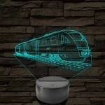 CFR Săgeata Albastră Siemens Desiro motorvonat - 7 színű, színváltós LED lámpa