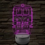 CFR Class 77 Malaxa S900 77 0976 motorkocsi szemből - 7 színű, színváltós LED lámpa