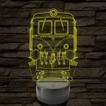 CFR Class 77 Malaxa S900 77 0976 motorkocsi szemből - 7 színű, színváltós LED lámpa