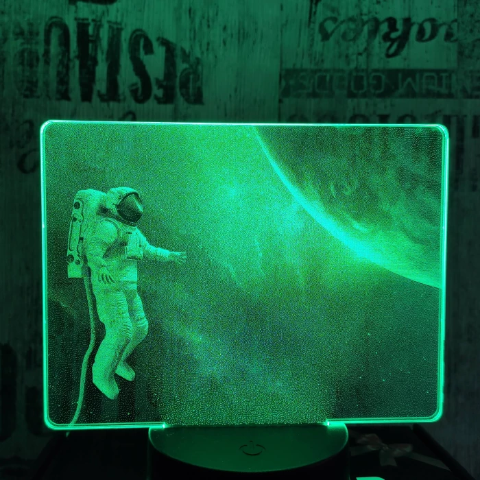 Asztronauta 7 színű valósághű 3D led lámpa