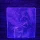 Repülő Sárkány 7 színű valósághű 3D led lámpa