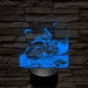 Galaktikus felfedező 7 színű valósághű 3D led lámpa