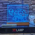 Rajzolható gyerekeknek 16*20 cm LED tábla