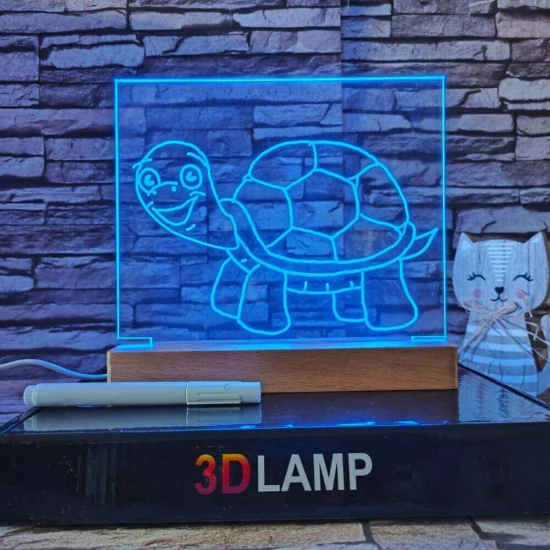 Rajzolható gyerekeknek 16*20 cm LED tábla