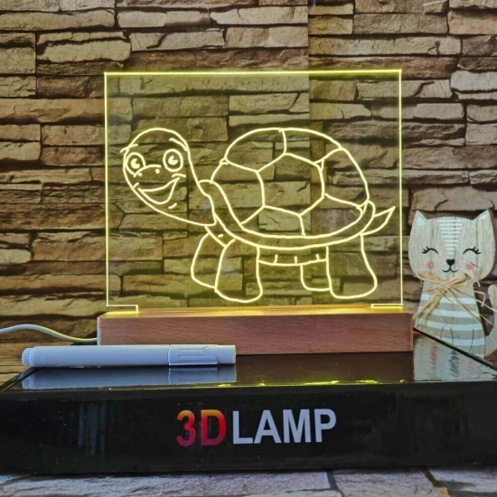 Rajzolható gyerekeknek 16*20 cm LED tábla