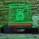 Rajzolható gyerekeknek 16*20 cm LED tábla