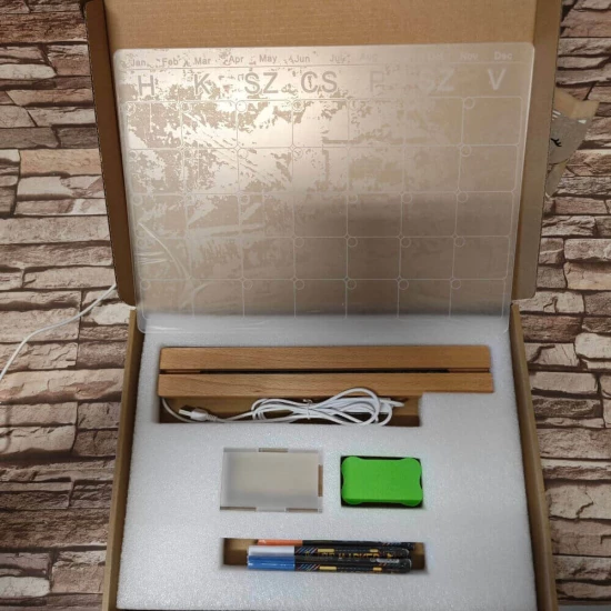 Órarend, Tervező 33*24 cm LED tábla