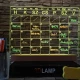 Órarend, Tervező 33*24 cm LED tábla