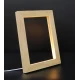 Serleg, Kupa személyre szabott 20 cm fa talppal 7 színű 3D led lámpa