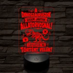Állatorvos szakma lámpa – 7 színű, színváltós 3D LED lámpa