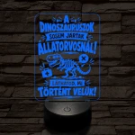 Állatorvos szakma lámpa – 7 színű, színváltós 3D LED lámpa