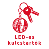 LED-s kulcstartók